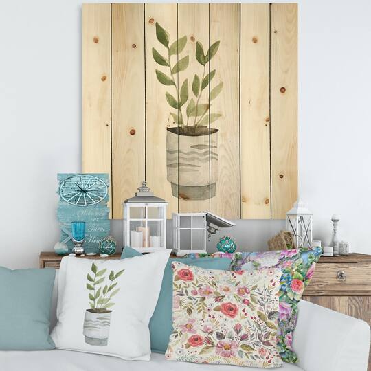 Designart - Indoor Green Home House Plants II